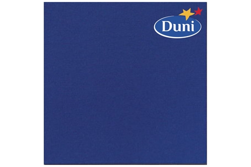 Duni dunilin middagsserviet 48x48 cm. 36 stk. Mørkeblå